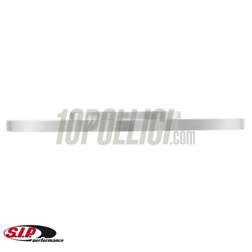 Distanziale montaggio pneumatici larghi per cerchio in lega tubeless SIP 2.15-8" Vespa 98, 125 V1-15, V30-33, VU, VM, VN, VNA, Hoffmann, VNB, ACMA, 50 VL, VB, VBA, VBB - alluminio lucido