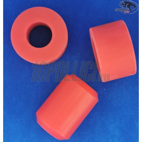 Tamponi di ricambio per silent block FABBRI RACING motore Vespa Smallframe - rosso