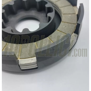 Friction discs for VMC "10 Springs ACCIAIO" clutch - Vespa Largeframe, COSA 2 type