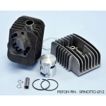 Cilinder kit POLINI 63cc d.43mm pin 12, PIAGGIO SI, BRAVO, GILERA CBA