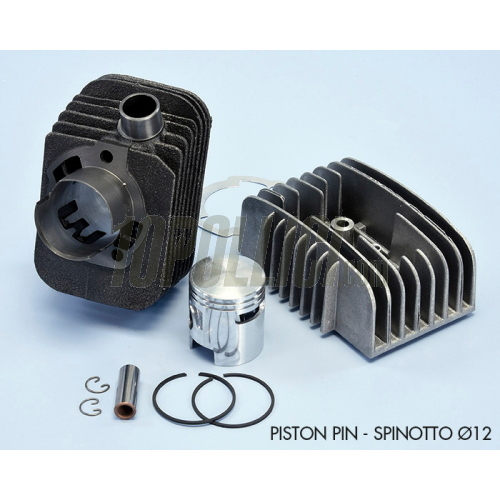 Cilinder kit POLINI 63cc d.43mm pin 12, PIAGGIO SI, BRAVO, GILERA CBA