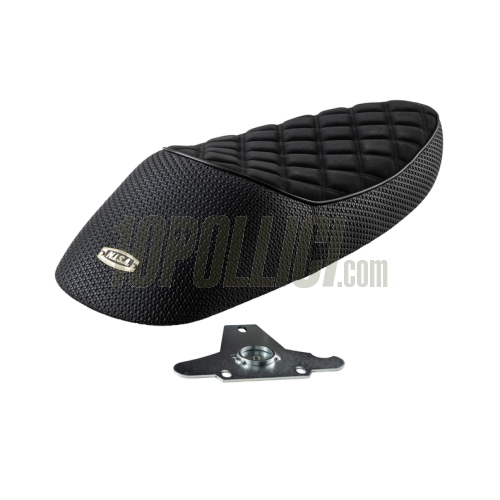 Seat NISA Black Girl Vespa PX, GT, Sprint - Total Black