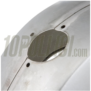 Mudguard Vespa 50, 125 PK S, oiled metal
