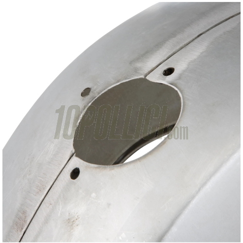 Mudguard Vespa 50, 125 PK S, oiled metal