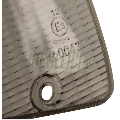 Blinker lens, rear right, Vespa PK XL, XL2, Rush, N, FL - black