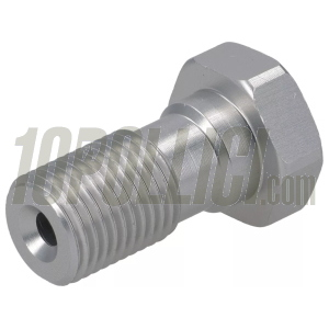 Vite M10x1mm per tubo freno, freni a disco, l 25mm, argento