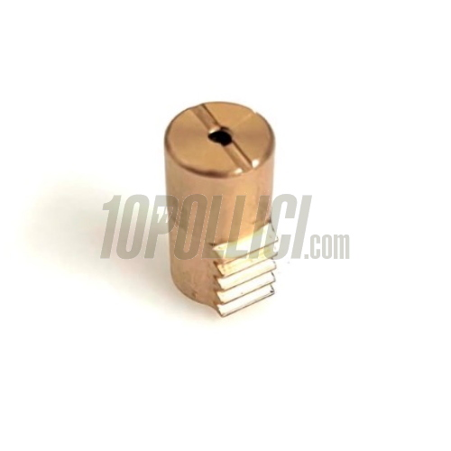 Nottolino in BRONZO a cremagliera CRIMAZ per carter frizione a leva lunga Vespa 50, 90, 125 ET3 Primavera, PK, Ape - Rallino frizione