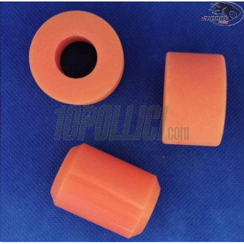Smallframe engine silentblocks spare rubbers for Vespa Smallframe FABBRI RACING - orange