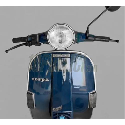 Brake master cylinder set "Total Black" VMC for front disc brakes on Vespa Smallframe and Largeframe