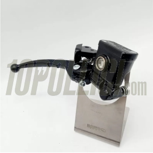 Brake master cylinder set "Total Black" VMC for front disc brakes on Vespa Smallframe and Largeframe