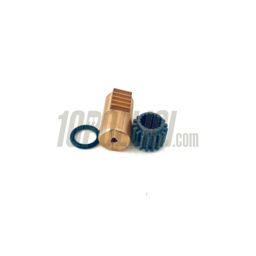 Nottolino in BRONZO a cremagliera CRIMAZ per carter frizione a leva lunga Vespa 50, 90, 125 ET3 Primavera, PK, Ape - Rallino frizione