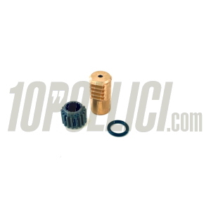 Nottolino in BRONZO a cremagliera CRIMAZ per carter frizione a leva lunga Vespa 50, 90, 125 ET3 Primavera, PK, Ape - Rallino frizione