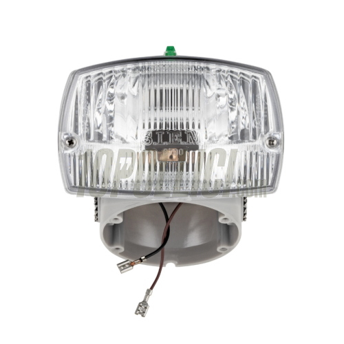 Headlamp SIEM for Piaggio Ciao Special, Ciao R - grey