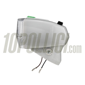 Headlamp SIEM for Piaggio Ciao Special, Ciao R - grey