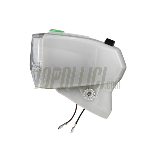 Headlamp SIEM for Piaggio Ciao Special, Ciao R - grey