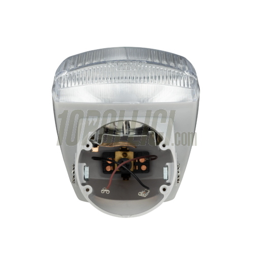 Headlamp SIEM for Piaggio Ciao Special, Ciao R - grey