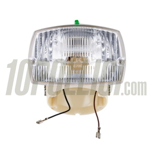 Headlamp SIEM for Piaggio Ciao Special, Ciao R - ivory
