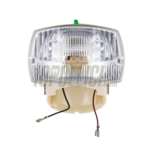 Headlamp SIEM for Piaggio Ciao Special, Ciao R - ivory