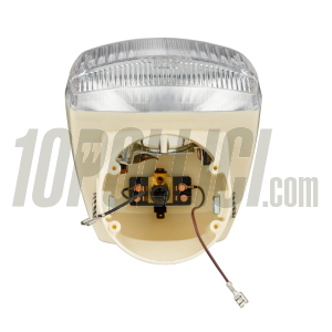 Headlamp SIEM for Piaggio Ciao Special, Ciao R - ivory