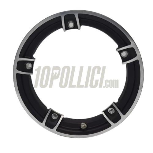 Alloy wheel rim VMC 2.0 "Easy Fitting" 2.10-10 Tubeless Vespa Vintage - black