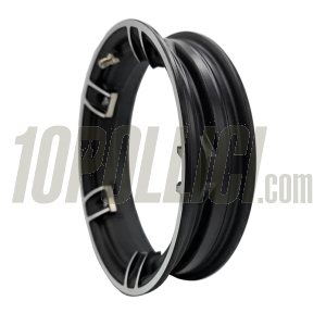 Alloy wheel rim VMC 2.0 "Easy Fitting" 2.10-10 Tubeless Vespa Vintage - black