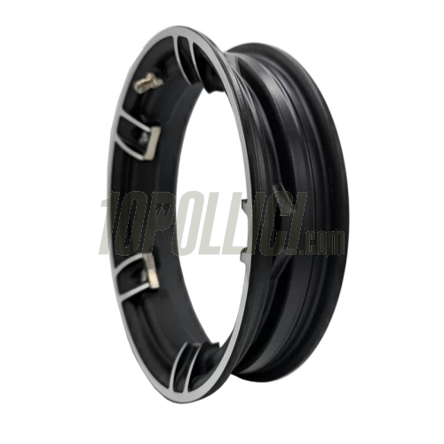 Alloy wheel rim VMC 2.0 "Easy Fitting" 2.10-10 Tubeless Vespa Vintage - black