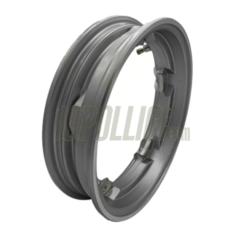 Alloy wheel rim VMC 2.0 "Easy Fitting" 2.10-10 Tubeless Vespa Vintage - metallic grey