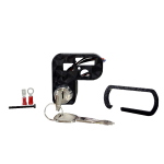 Devio luce EVOK IRON SWITCH Vespa 50 N/L/R, 125 Primavera, ET3, GL, Sprint, GT, Super, Sprint Veloce, GTR, TS, Rally - con commutatore chiave - carbonio forgiato