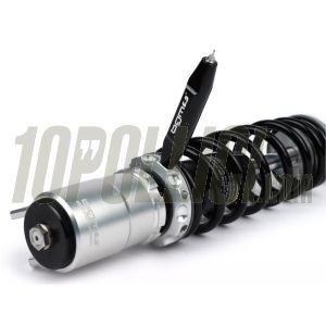 Shock absorber front -BGM PRO SC/F1SPORT, 240mm- Vespa PX80, PX125, PX150, PX200, T5 125cc - black/silver