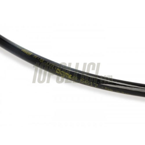Fuel hose BGM Ø 7x12mm, L=750mm - TPR/PUR (non-hardening) - suitable for Vespa Smallframe and wideframe
