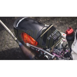 Filtro aria racing STAGE6 Double-Layer Ø=28/35/42/45/49/55mm, l=150 mm, l=150 mm, a=90 mm, NERO
