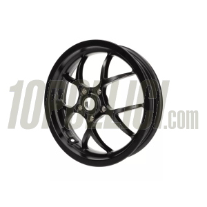 Cerchio in lega BGM PRO SPORT anteriore o posteriore per Vespa 125-300cc GTS, GTS Super, GTV, GT 60, GT, GT L, 3.00-13", nero opaco