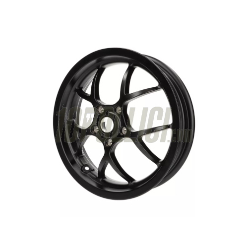 Cerchio in lega BGM PRO SPORT anteriore o posteriore per Vespa 125-300cc GTS, GTS Super, GTV, GT 60, GT, GT L, 3.00-13", nero opaco