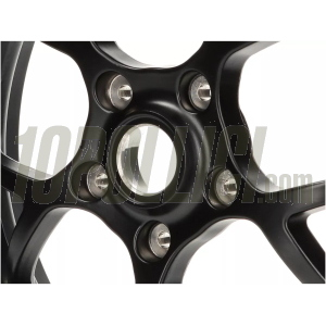 Cerchio in lega BGM PRO SPORT anteriore o posteriore per Vespa 125-300cc GTS, GTS Super, GTV, GT 60, GT, GT L, 3.00-13", nero opaco