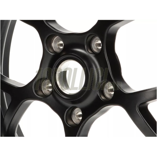 Cerchio in lega BGM PRO SPORT anteriore o posteriore per Vespa 125-300cc GTS, GTS Super, GTV, GT 60, GT, GT L, 3.00-13", nero opaco