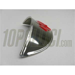 Haedlight visor CLASSIC red airplane haedlight Ø120mm
