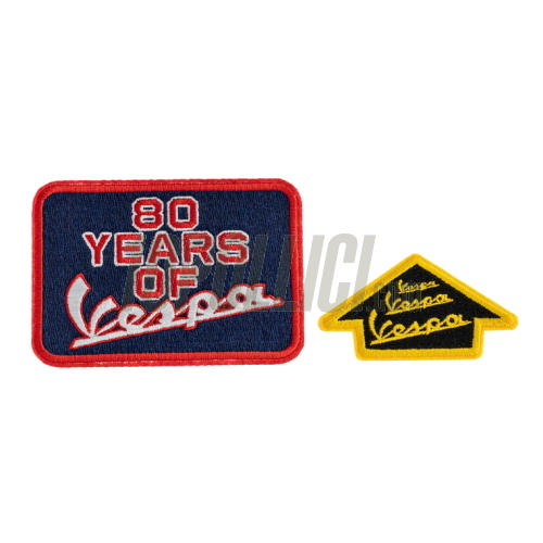 Set di toppe 80 years of Vespa