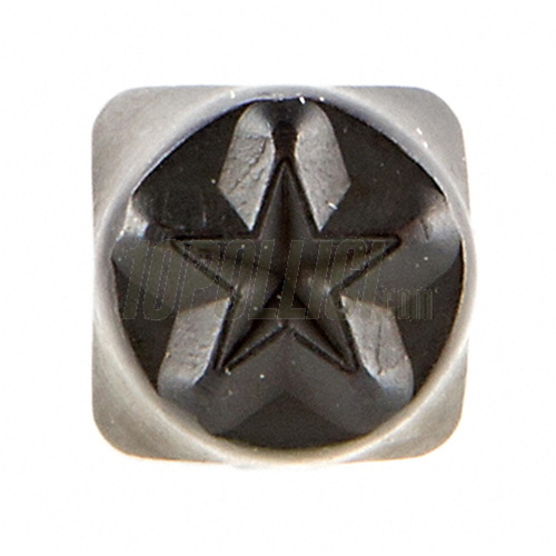 Punzone stella, 6mm 