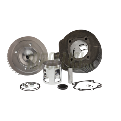 CYLINDERKIT PINASCO VESPA GT 177, IRON CAST, CENTERED SPARK PLUG