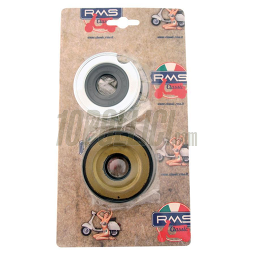 Set 2 Bearings 2 oil seals Blue crankshaft Vespa GT, Sprint, Super, GL, VNA 2, VNB
