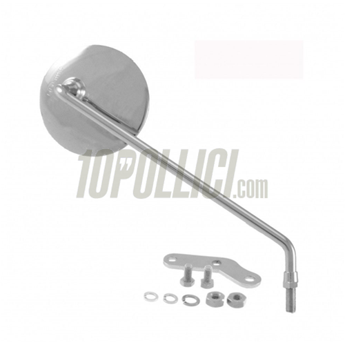 Mirror RMS chrome HOMOLOGATE - Right