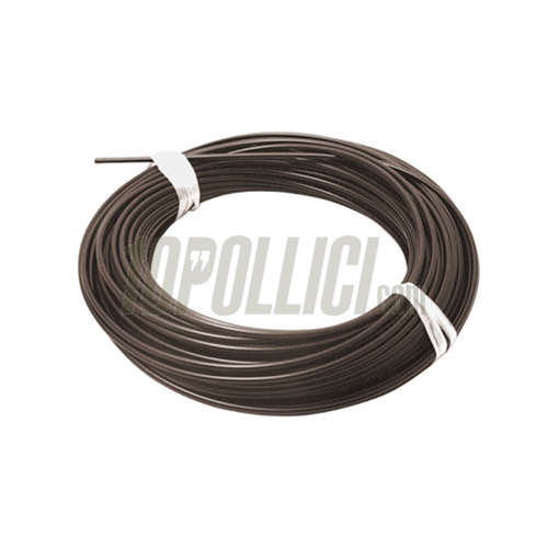 Cable sleeve black Øe 5,2mm - 1m