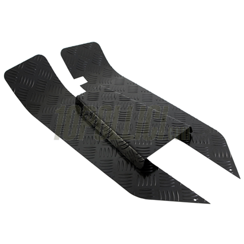 Propeller Riffled Floor Board SIP for Vespa PK50-125 - black