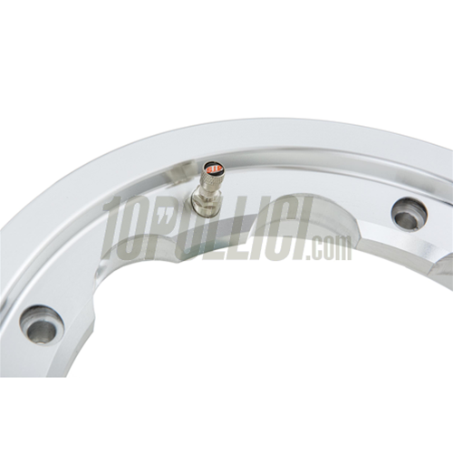Alloy wheel rim SIP alloy polished 2.10-10 Tubeless Lambretta