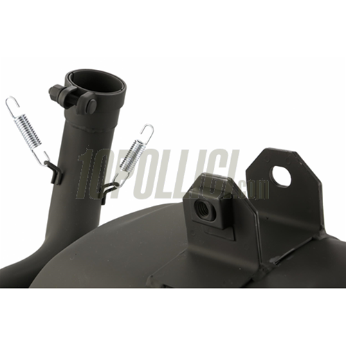Racing exhaust SIP ROAD 2.0 "Sport Style" Vespa PX125-150, TS - Black