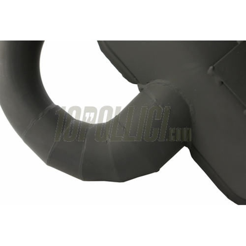 Racing exhaust SIP ROAD 2.0 "Sport Style" Vespa PX125-150, TS - Black