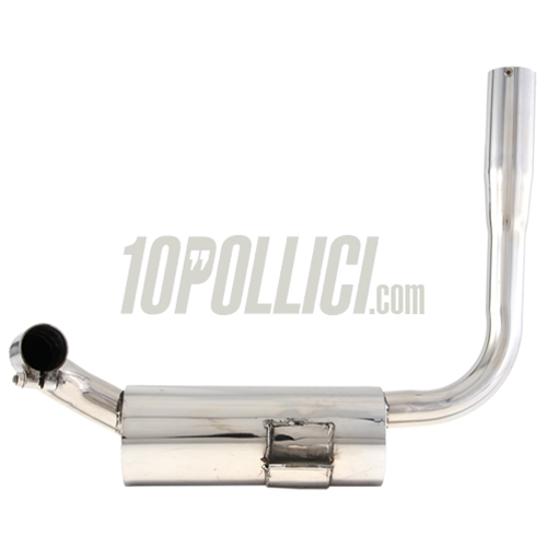 Marmitta SIP "Vintage" Vespa 160 GS, 180 SS - acciaio inox