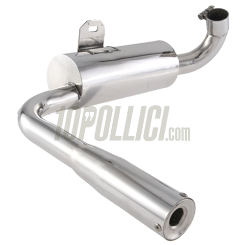 Marmitta SIP "Vintage" Vespa 160 GS, 180 SS - acciaio inox