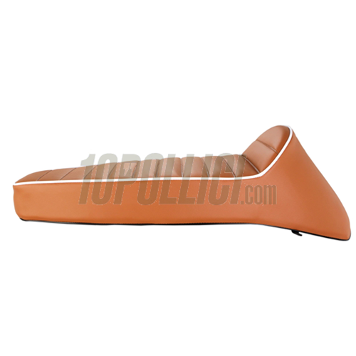 Sport Seat SIP "Longtail" EVO II for Vespa GT, Super, TS, Sprint, also 160 GS, 180 SS, Rally with lower tank - BROWN