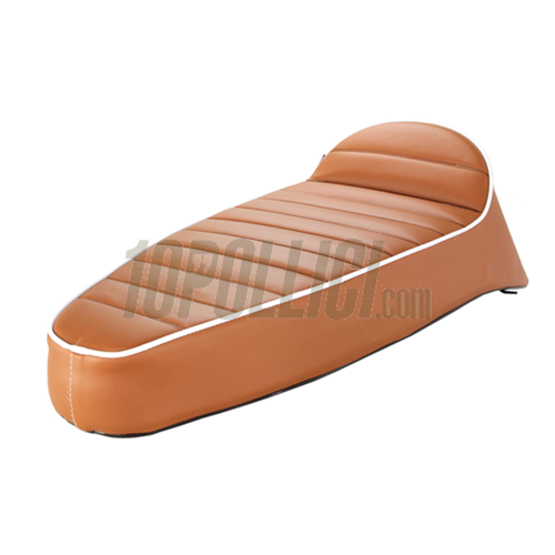 Sport Seat SIP "Longtail" EVO II for Vespa GT, Super, TS, Sprint, also 160 GS, 180 SS, Rally with lower tank - BROWN